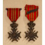 FOREIGN ORDERS & DECORATIONS - BELGIUM - Order of Leopold I : Group of Belgium Croix De Guerre War