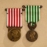 FOREIGN ORDERS & DECORATIONS - FRANCE - Order of the Legion of Honour : Group of French Campaign
