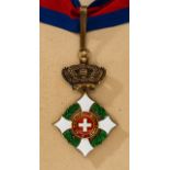 FOREIGN ORDERS & DECORATIONS - ITALY - Military Order of Savoy : Commander's Neck Badge. Unmarked.