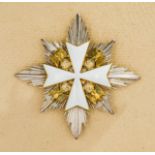 GERMAN REICH 1933 - 1945 - GERMAN EAGLE ORDER : German Eagle Order Prototype Breast Star Without