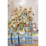 Collection of thirty eight Royal Doulton and one Royal Albert Beatrix Potter figures,