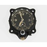 A WWII COCKPIT CLOCK, no. 857232, movement numbered J30BZ.