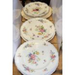 Antique plates,