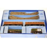 Boxed Hornby electric train set with two boxes of train set models,