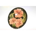 Moorcroft Hibiscus plate