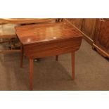 Vanson teak drop leaf dining table