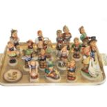 Collection of Hummel figures