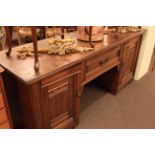 Victorian oak sideboard in the manner of Bruce Talbot