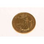 Britannia 1987 £50 gold coin