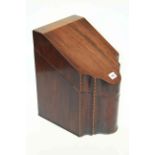 Late 18th Century mahogany stationery box