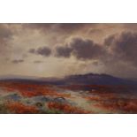 CHARLES EDWARD BRITTAN (1870-1949), "STUDY OF CLOUDS", NEAR PRINCETOWN, signed lower left,