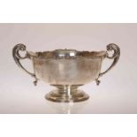 AN EDWARD VIII SILVER BOWL, Adie Bros Ltd, Birmingham 1936,