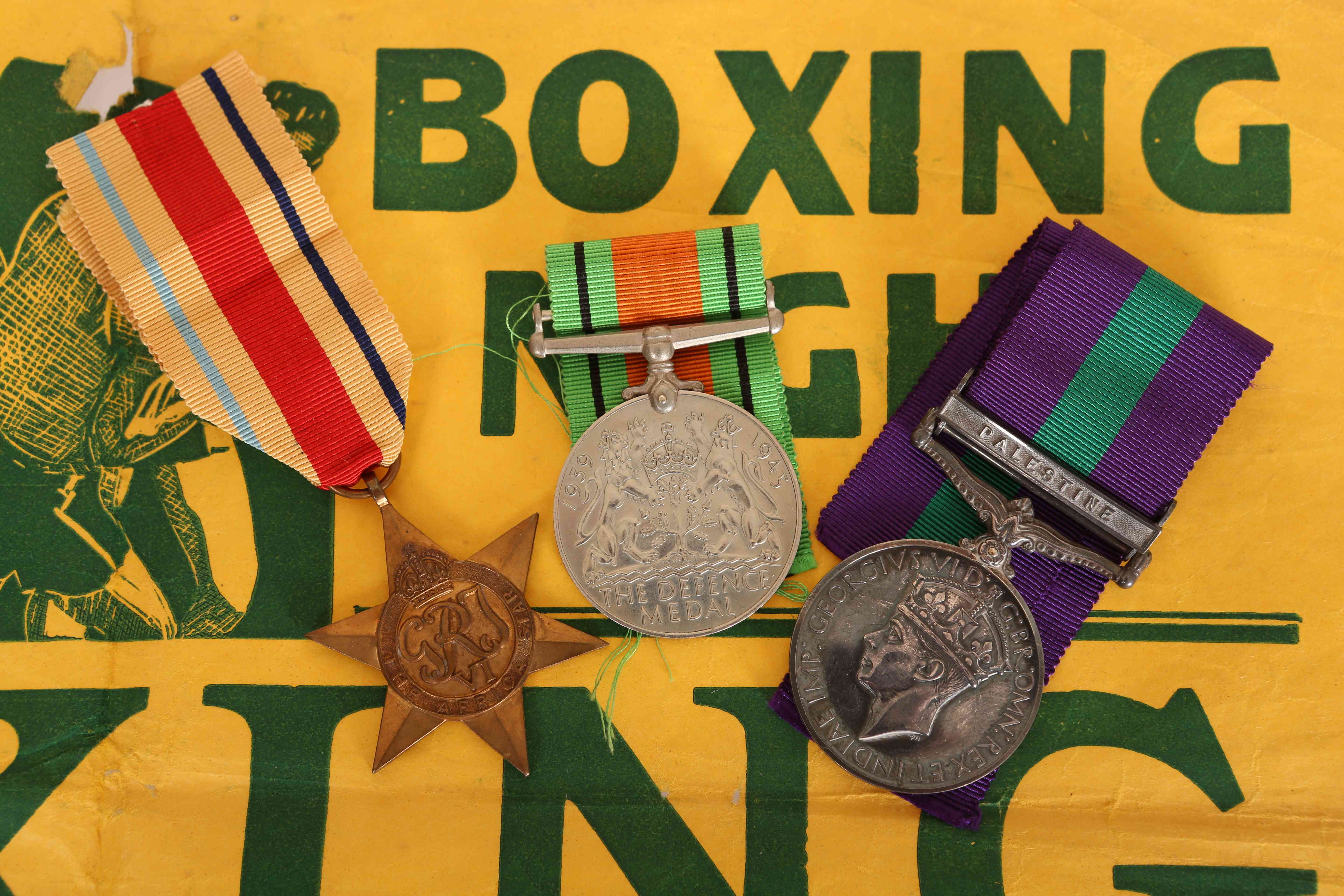 MEDALS: A CASUALTY GROUP OF WWII MEDALS, William M.