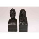 TWO WILLIAM IV BRONZE BUSTS OF WILLIAM IV AND (LORD) BROUGHAM, by Samuel Parker, 12 Argyll Place,