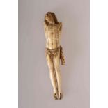 A FLEMISH CARVED IVORY CRISTO VIVO, 17TH OR 18TH CENTURY,