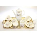 Royal Crown Derby six place setting coffee service (fifteen pieces)