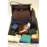 Collection of vintage including costume jewellery and handbags