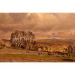 FREDERICK (FRED) LAWSON (1888-1968), WENSLEYDALE LANDSCAPE, signed lower left, watercolour, framed.