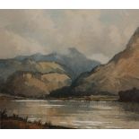 ROBERT LESLIE HOWEY (1900-1981), LAKELAND SCENE, signed, watercolour, framed.