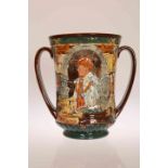 A LARGE ROYAL DOULTON LOVING CUP COMMEMORATING THE REIGN OF KING EDWARD VIII, no.