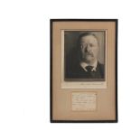 THEODORE ROOSEVELT AUTOGRAPHS - Roosevelt (1858-1919), US President 1901-1909, including: Silver