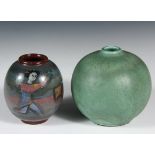 (2) PILLIN POTTERY VASES - Modernist Vases by Polia (1909-1992) and William (1910-1985) Pillin,