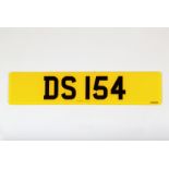 Registration DS 154, on retention certificate V778