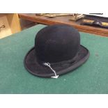 A Broadway bowler hat