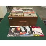 Two boxes of 45's including Stevie Wonder, Marc Almond,