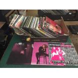 A box of LP records - Queen,