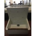 An Armitage Shanks ceramic sink