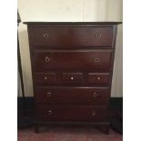 A Stag seven drawer chest
