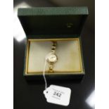 A 9ct gold lady's Tudor wristwatch,