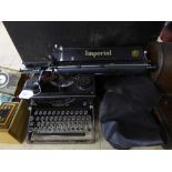 An Imperial typewriter