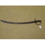 A 1796 pattern light cavalry trooper's sword