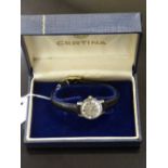 Lady's Certina automatic stainless steel wristwatch