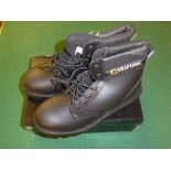 Two pairs of Grafter Apprentice safety boots,