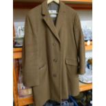 A Gentleman's Aquascutum Cashmere Coat.