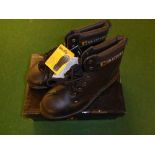 Two pairs of Grafter Apprentice safety boots,