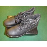 Three pairs of Grafter safety boots (two size 46,