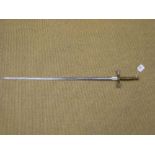 A cross-hilt sword signed Spencer & Co,