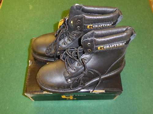 Two pairs of Grafter Apprentice safety boots,