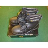 Two pairs of Grafter Apprentice safety boots,