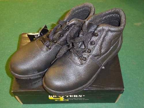 Three pairs of Grafters safety boots,