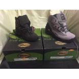 Two pair of Gri Sport hiking boots,