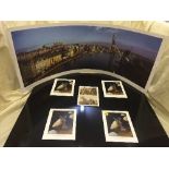 A large quantity of un-framed prints : millennium bridge etc