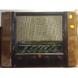 A walnut cased Feraranti radio