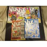 A box of Viz comics