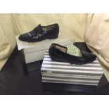 A quantity of assorted lady's and gents shoes by Bally, Van Dal,