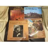 A box of LP records - classical etc,